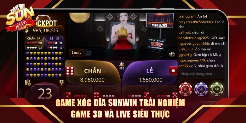 Game Xóc Đĩa Sunwin