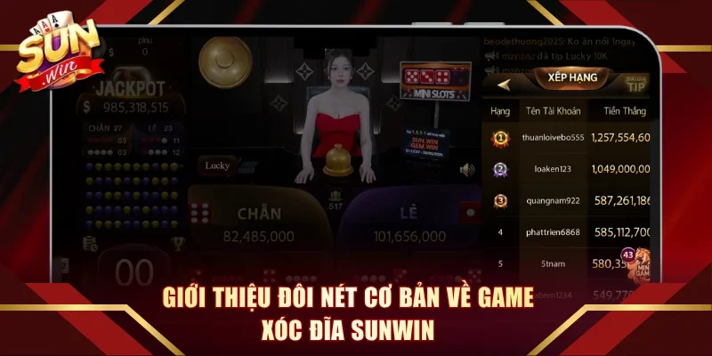 Giới thiệu đôi nét cơ bản về game xóc đĩa Sunwin