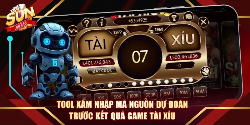 Tool xâm nhập mã nguồn dự đoán trước kết quả game Tài Xỉu